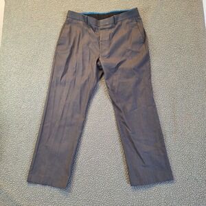 Axist Mens Gray‎ Dress Pleated Pants  Black W36 L29 Dress Slacks Trousers